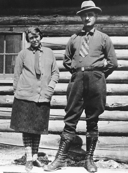 William and Margaret Cochenour, 1927