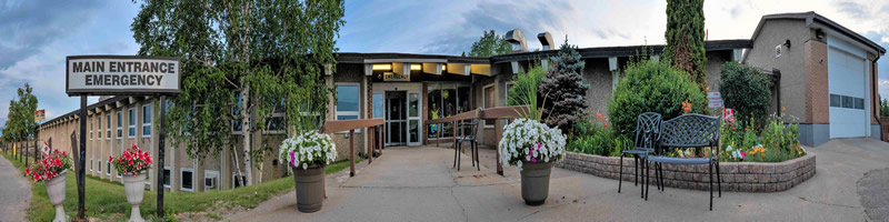 hospital main entrance